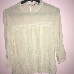 Forever 21 lace detail top